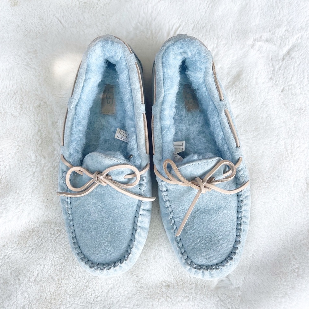 UGG Dakota Moccasin Suede Slippers